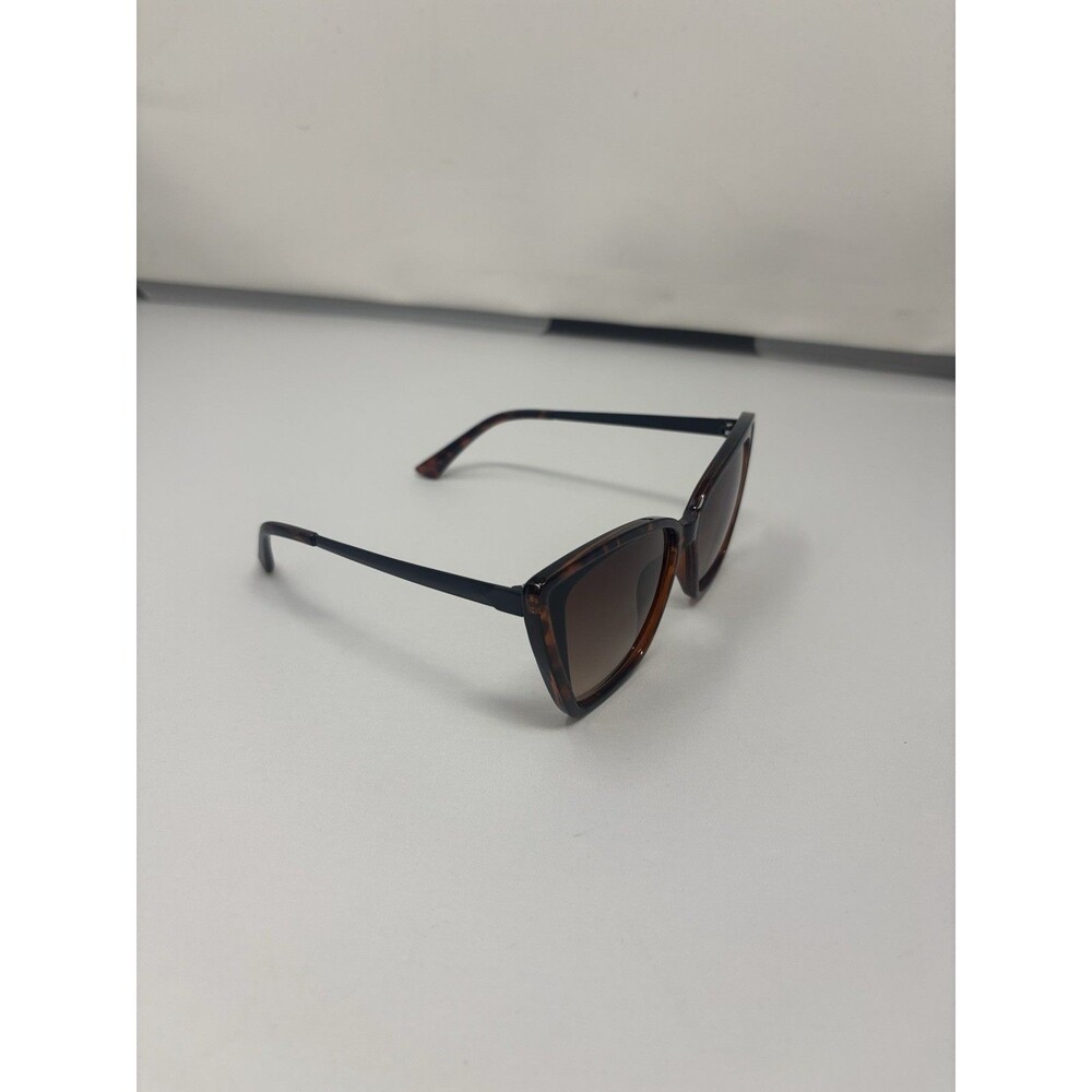 Kendall + Kylie Charlotte Cat Eye Sunglasses Womens Brown Tortoise Gradient Lens